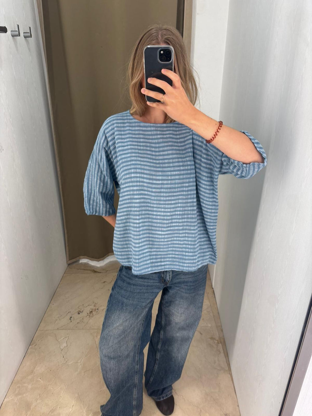 LINEN COTTON BLOUSE