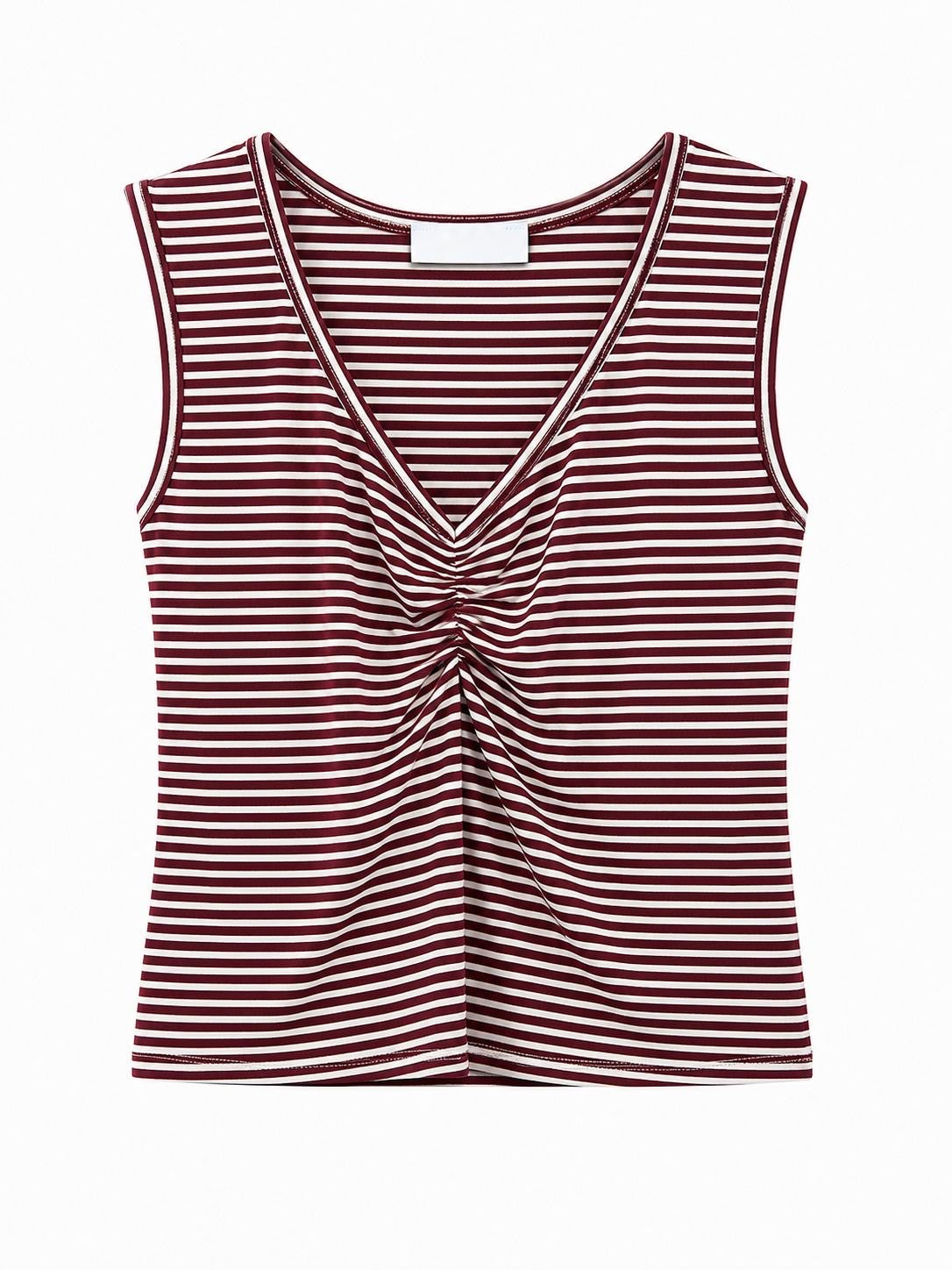 LINE SHORT V-NECK T-SHIRT