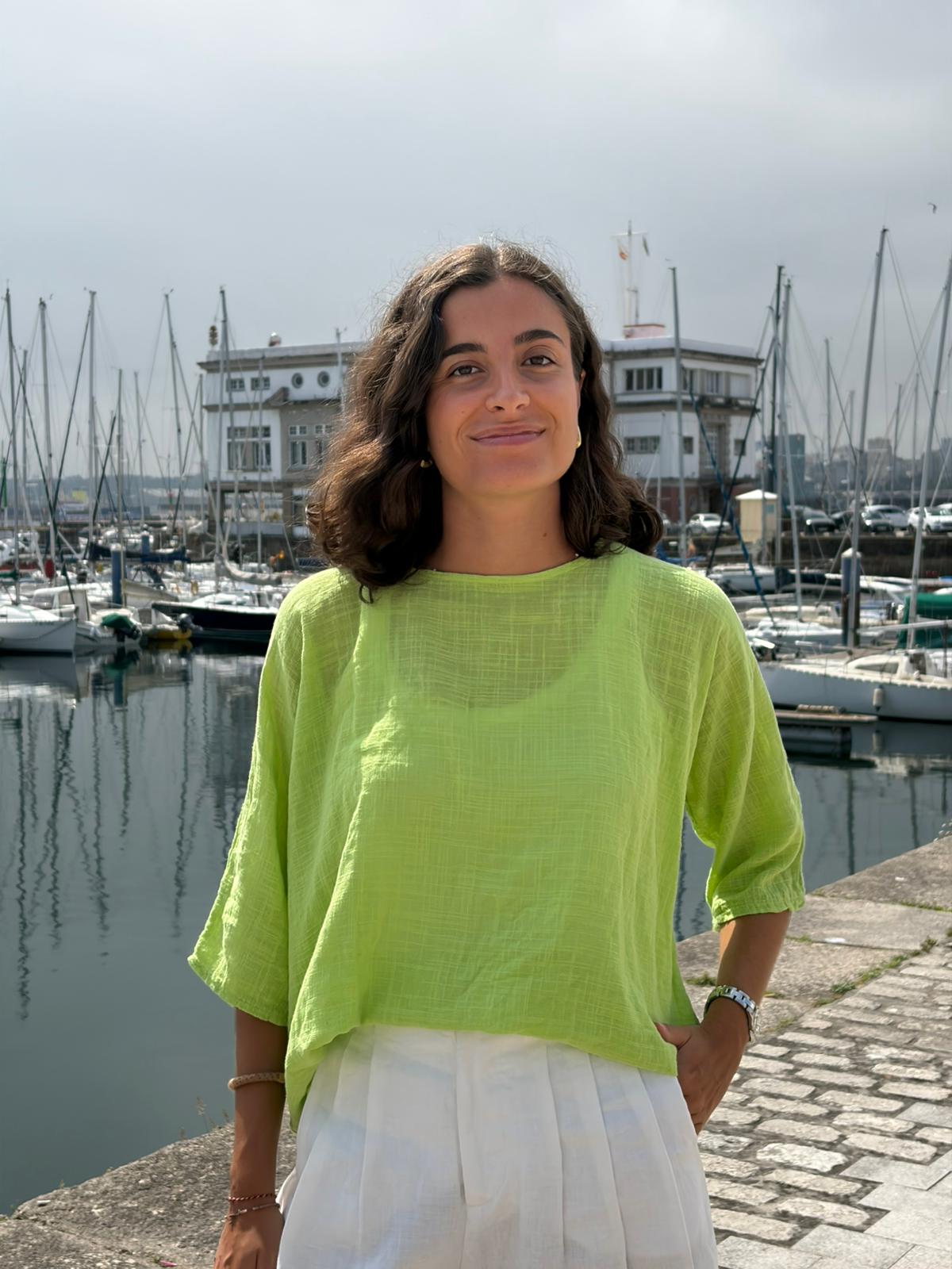 LINEN COTTON BLOUSE