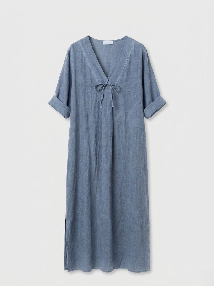 OVERSIZE WASHED DRESS