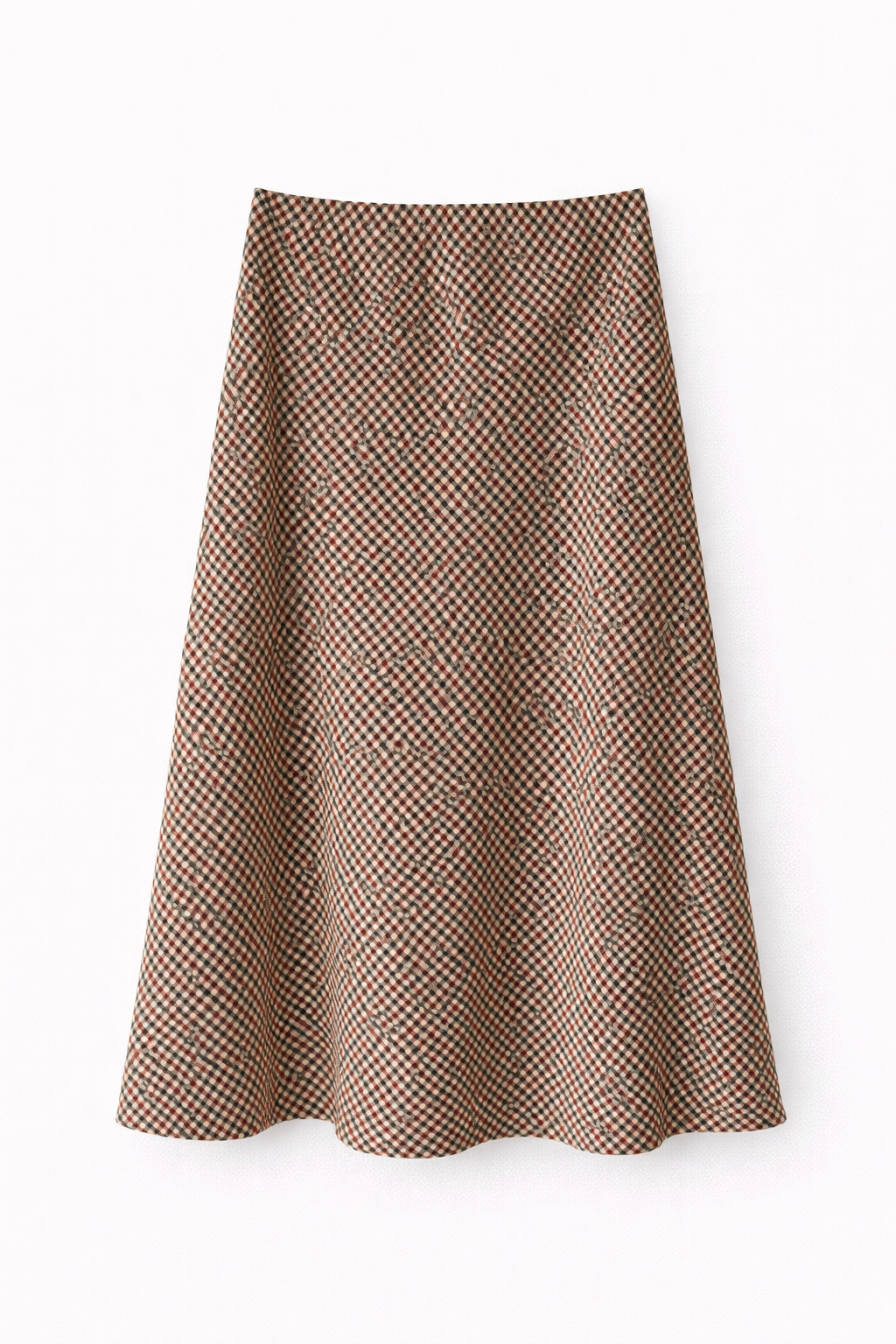 FALDA AL BIES ELÁSTICA VICHY