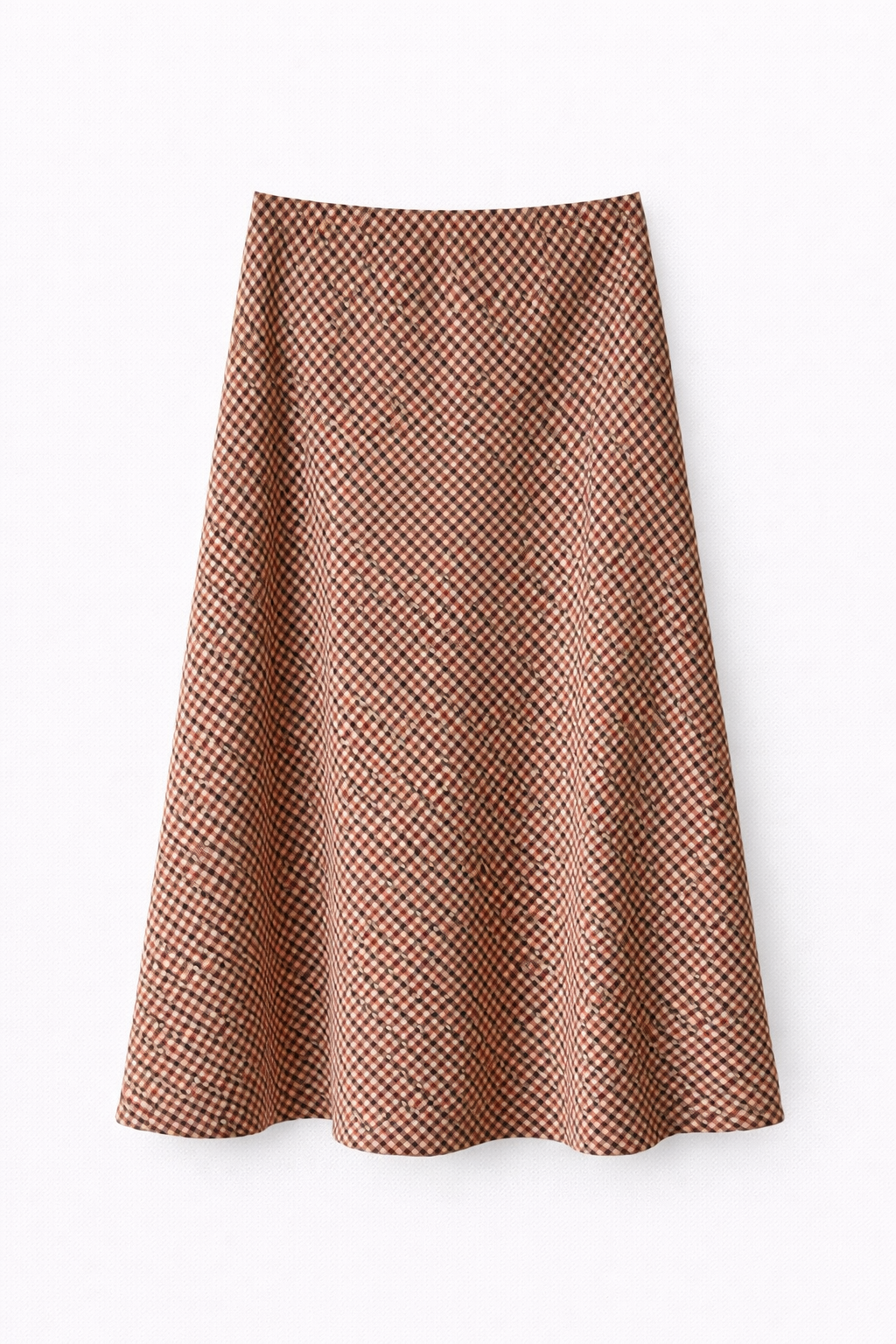 FALDA AL BIES ELÁSTICA VICHY