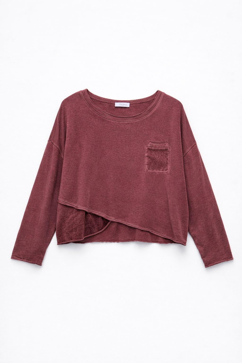 WASHED COTTON  T-SHIRT