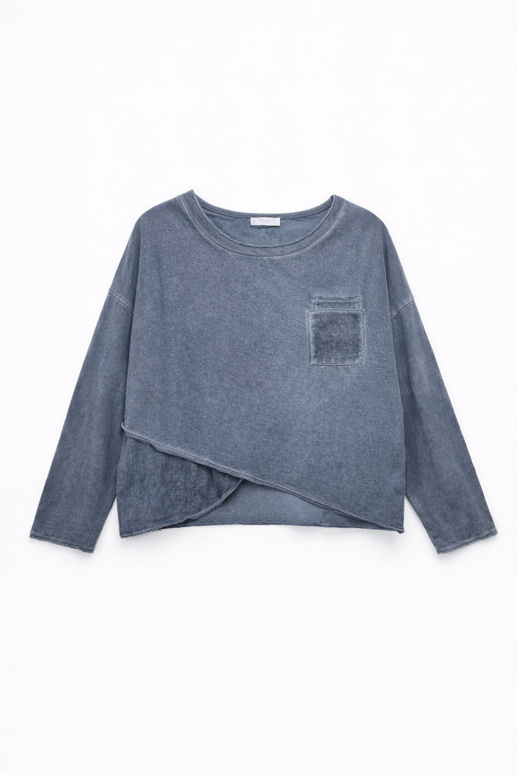 WASHED COTTON  T-SHIRT
