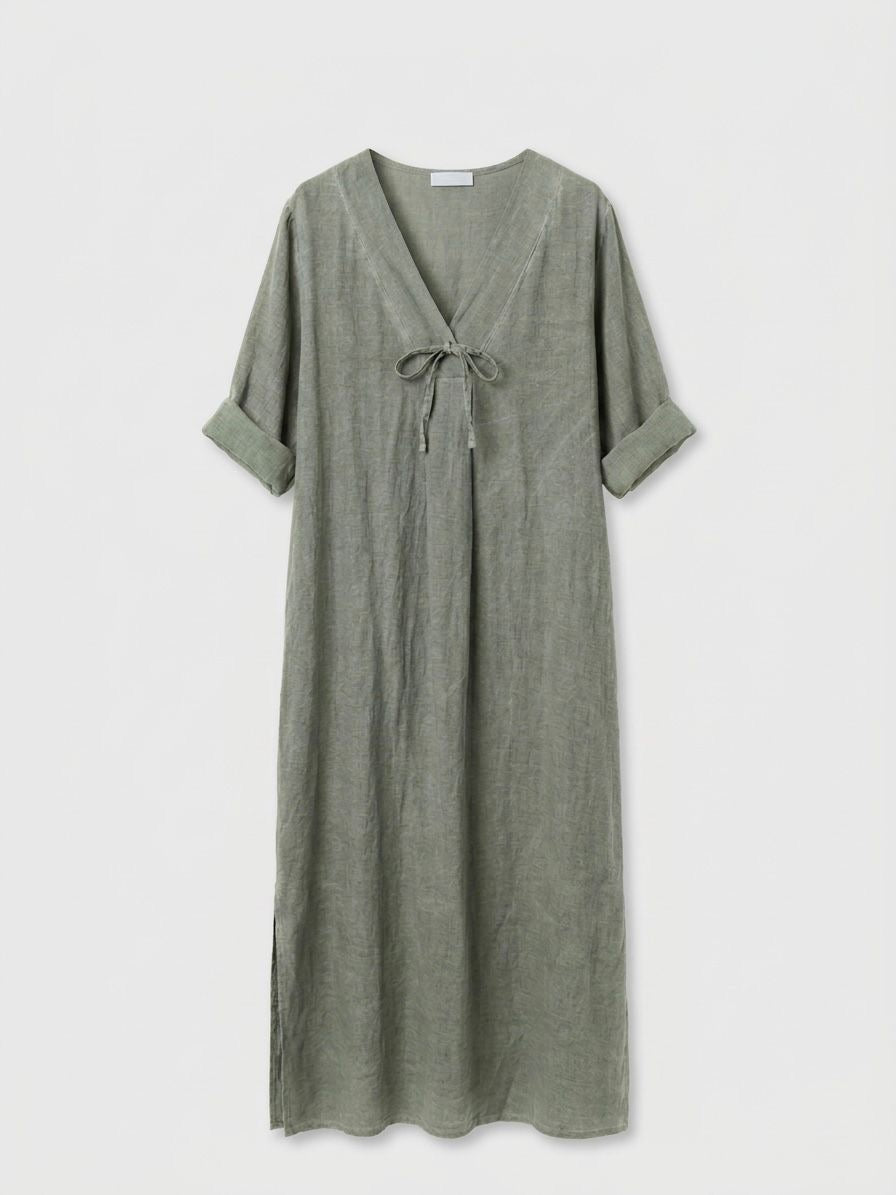 OVERSIZE WASHED DRESS